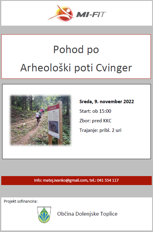 Pohod po Cvingerju